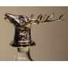 ‘Deer’s Head’ carafe in nickel-plated brass