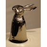 Set of 6 ‘Animal Heads’ cups in nickel-plated brass