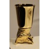 Set of 6 ‘Animal Heads’ cups in gold-plated brass