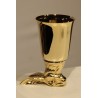Set of 6 ‘Animal Heads’ cups in gold-plated brass