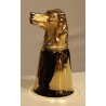 Set of 6 ‘Animal Heads’ cups in gold-plated brass