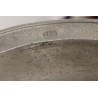 Pewter bowl with handles