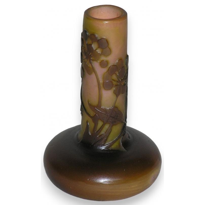 Vase soliflore de GALLÉ.