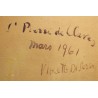 Tableau \"St Pierre de Clages\" signé DISERENS