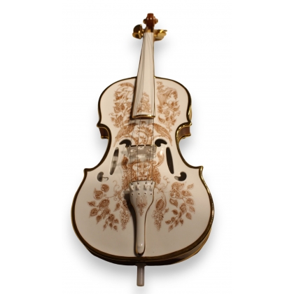 Violon en porcelaine signé Endre SZASZ 83