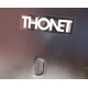 Fauteuil S320 noir pour Thonet