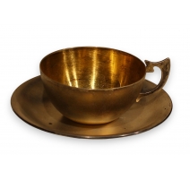 Tasse et sous-tasse en argent 875 de Tallinn