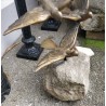 Bronze \"Cinq Oiseaux en vol\"