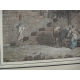 Engraving "View of Rome"