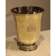 Timbale tulipe en argent