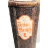 Leather fire bucket dated 1824