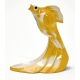Vase soliflore "Poisson de chine" signé SANDOZ