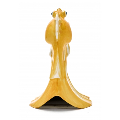 Vase soliflore \"Poisson de chine\" signé SANDOZ