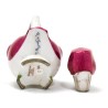 Pichet \"Canard\" rouge et vert signé SANDOZ