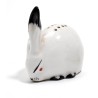 Salière \"Lapin\" blanc et noir signée SANDOZ