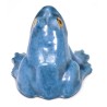 Salière \"Grenouille\" bleue signée SANDOZ