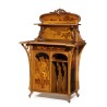 Inlaid music cabinet by GALLÉ