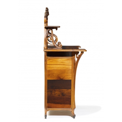 Inlaid music cabinet by GALLÉ