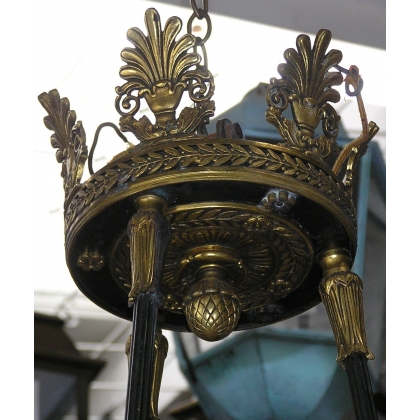 Empire-style chandelier. Available from Moinat SA – Antiques and home décor