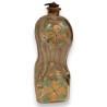 "Flüeli" glass bottle with a floral design