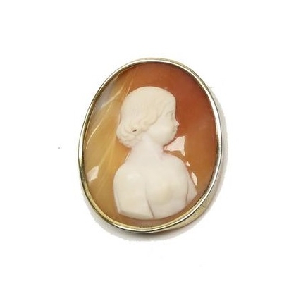 Camée \"Portrait d\'enfant\"