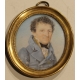 Miniature "Portrait d'homme au manteau bleu"