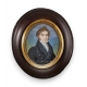 Miniature "Portrait d'homme au manteau noir"