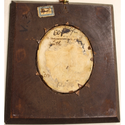 Miniature "Portrait d'homme au manteau noir"