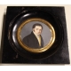 Miniature "Portrait d'homme" signé FINOT 1824
