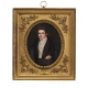 Miniature "Portrait d'homme" signé BRETON 1834