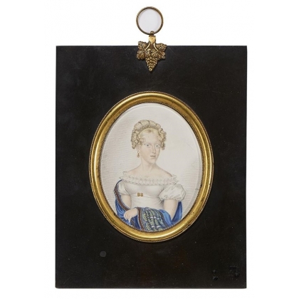 Miniature "Princesse Caroline de Danemark"
