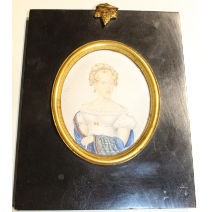Miniature "Princesse Caroline de Danemark"
