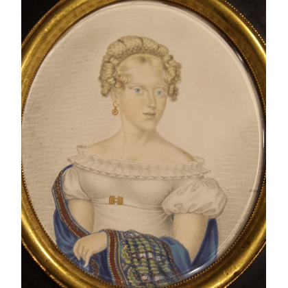 Miniature "Princesse Caroline de Danemark"