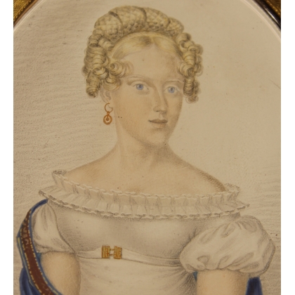 Miniature "Princesse Caroline de Danemark"