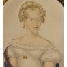 Miniature "Princesse Caroline de Danemark"