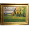 Tableau \"Paysage d\'automne\" signé FÜRST 1918