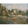 Paintings | Painting entitled ‘Landscape’, signed BOYER Moinat SA  – Antiques and home décor