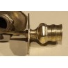 A pair of silver-plated bronze candlesticks by Tric-Trac