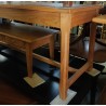  Table, modèle Monastère, en bois sur  Moinat SA  - Antiquités décoration
