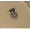 Assiette \"Proverbes et militaires\" de GIEN