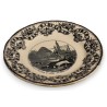 Assiette \"Chasse au lièvre\" de J. VIEILLARD