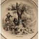 Assiette "Chasse Novembre" de SARREGUEMINES