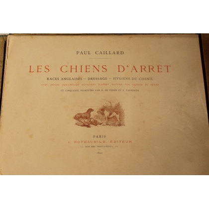 Livre "Les chiens d'arrêt" par Paul CAILLARD