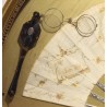 Cadre "Evantail 4 lorgnettes et 1 carnet de bal"