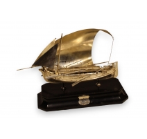 Maquette de bateau en argent 917 Malte 1935