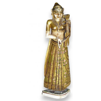 Statuette "Femme indienne".