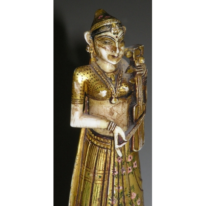 "Indian Woman" statuette. on  Moinat SA  - Antiques and home décor