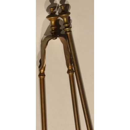 Pelle et pince de cheminée Louis-Philippe