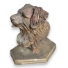 Bronze \"Tête de Saint-Bernard\"