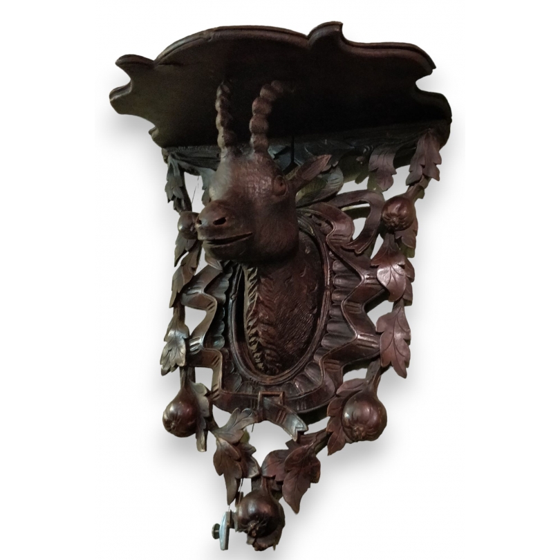 Carved Brienz console table, ‘Chamois’